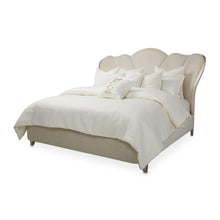 Load image into Gallery viewer, Villa Cherie California King Channel Tufted Upholstered Bed in Caramel image
