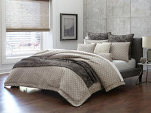 Load image into Gallery viewer, AICO Paragon 9-pc Queen Comforter Set in Taupe
