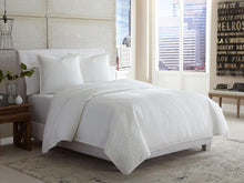 Load image into Gallery viewer, Ashworth 3-pc King Duvet /Coverlet Set in White

