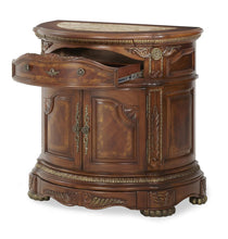 Load image into Gallery viewer, Cortina Bedside Chest in Honey Walnut
