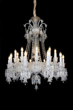 Load image into Gallery viewer, Lighting Treviso 20 Light Chandelier in Clear and Chrome
