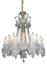 Load image into Gallery viewer, Lighting Treviso 20 Light Chandelier in Clear and Chrome image
