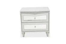 Load image into Gallery viewer, Melrose Plaza Upholstered Nightstand in Dove image
