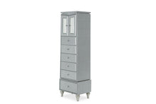 Load image into Gallery viewer, Melrose Plaza Upholstered Swivel Lingerie Chest in Dove image
