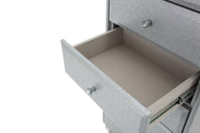 Load image into Gallery viewer, Melrose Plaza Upholstered Swivel Lingerie Chest in Dove
