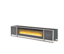 Load image into Gallery viewer, Metro Lights Fireplace Insert in Midnight
