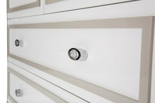 Load image into Gallery viewer, Sky Tower 7 Drawer Chest in White Cloud
