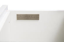 Load image into Gallery viewer, Sky Tower Bedside Bench in White Cloud
