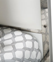 Load image into Gallery viewer, State St King Metal Canopy Bed in Glossy White
