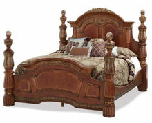 Load image into Gallery viewer, Villa Valencia King Poster Bed in Chestnut image
