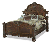 Load image into Gallery viewer, Windsor Court Queen Mansion Bed in Vintage Fruitwood 70000QNMB-54 image
