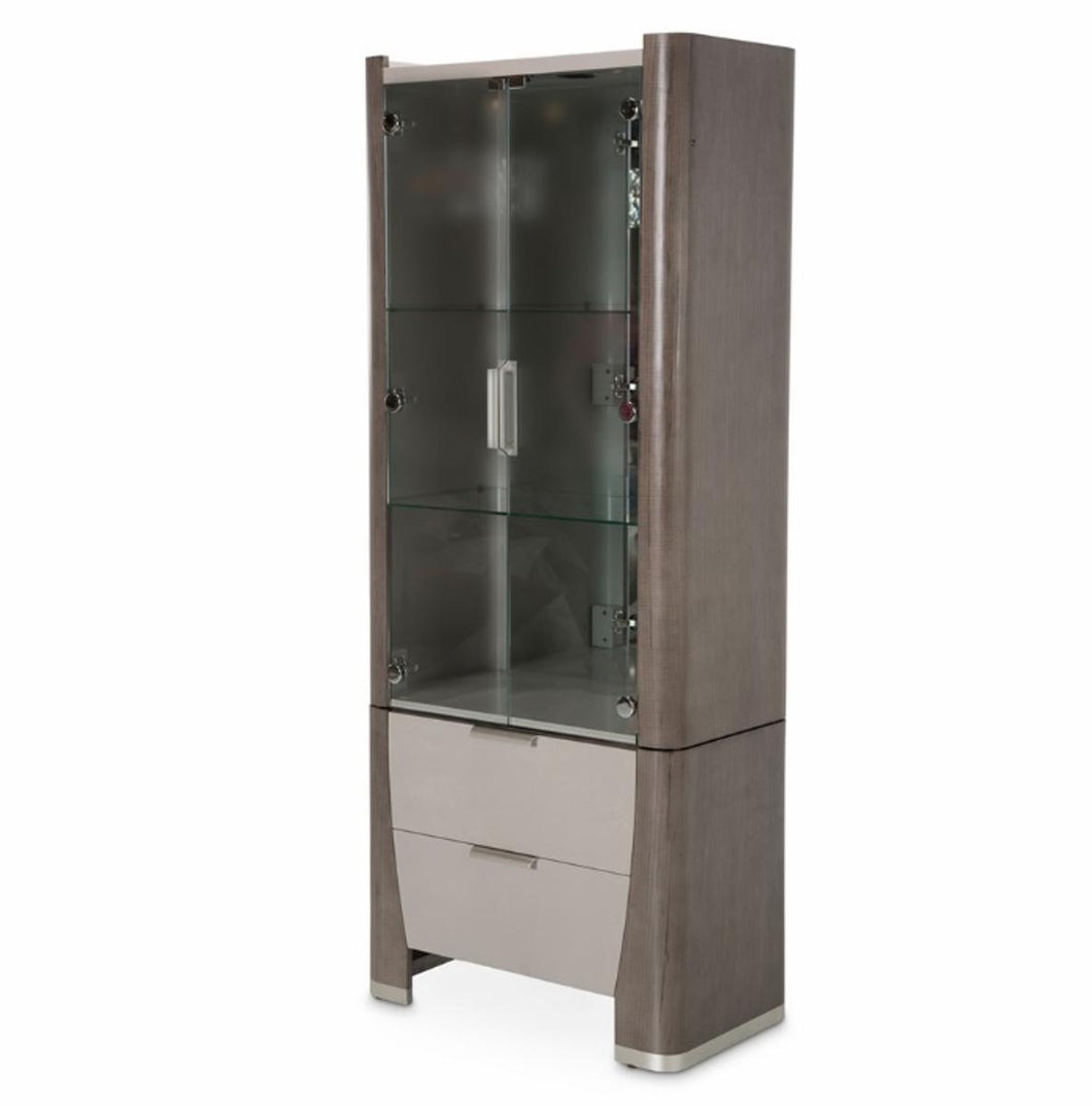 Roxbury Park Display Cabinet in Slate