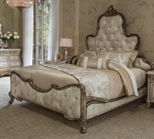 Load image into Gallery viewer, Platine de Royale Queen Panel Bed in Antique Platinum 09000QNPL3-101

