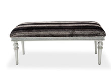 Load image into Gallery viewer, Melrose Plaza Non-Storage Bed Bench in Dove
