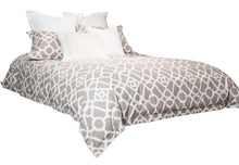 Load image into Gallery viewer, Harper 10-pc King Comforter Set in Natural image
