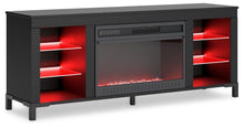 Load image into Gallery viewer, Cayberry Entertainment Center with Electric Fireplace
