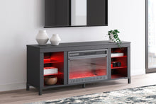 Load image into Gallery viewer, Cayberry Entertainment Center with Electric Fireplace
