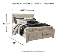 Load image into Gallery viewer, Bellaby Bed with 2 Storage Drawers
