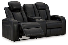 Load image into Gallery viewer, Caveman Den Power Reclining Loveseat with Console
