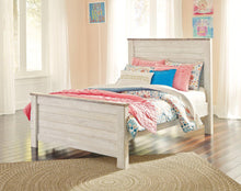 Load image into Gallery viewer, Willowton Bed with 2 Storage Drawers
