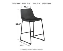 Load image into Gallery viewer, Centiar Counter Height Bar Stool
