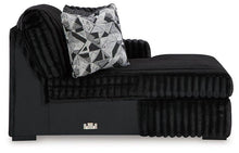 Load image into Gallery viewer, Midnight-Madness Sectional Sofa with Chaise
