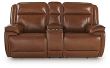 Load image into Gallery viewer, Healy Pier Power Reclining Loveseat with Console
