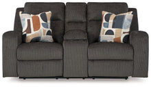 Load image into Gallery viewer, Kanlow Reclining Loveseat with Console
