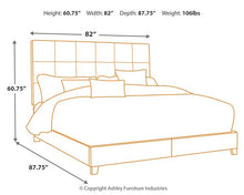 Load image into Gallery viewer, Dolante Upholstered Bed
