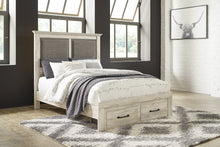 Load image into Gallery viewer, Cambeck Upholstered Panel Storage Bed
