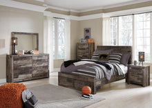 Load image into Gallery viewer, Derekson Bed with 2 Storage Drawers
