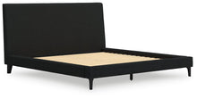 Load image into Gallery viewer, Cadmori King Upholstered Bed with Roll Slats
