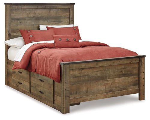 Trinell Bed with 2 Storage Drawers image