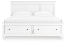 Load image into Gallery viewer, Fortman Panel Storage Bed
