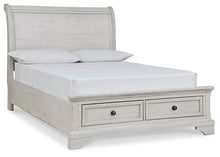 Load image into Gallery viewer, Robbinsdale Sleigh Storage Bed image
