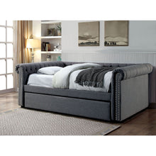 Load image into Gallery viewer, LEANNA Gray Full Daybed w/ Trundle, Gray image
