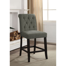 Load image into Gallery viewer, Izzy Gray/Antique Black Counter Ht. Chair, Gray (2/CTN) image

