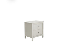 Load image into Gallery viewer, Selena 2-drawer Nightstand Cream White
