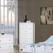 Load image into Gallery viewer, Selena 5-drawer Chest Cream White
