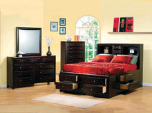 Load image into Gallery viewer, Phoenix 10-drawer Queen Bed Deep Cappuccino

