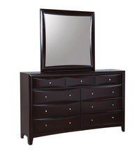 Load image into Gallery viewer, Phoenix Square Dresser Mirror Deep Cappuccino
