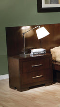 Load image into Gallery viewer, Jessica Nightstand Panels Cappuccino (Set of 2) image
