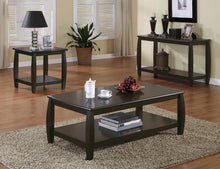 Load image into Gallery viewer, Dixon Rectangular Sofa Table with Lower Shelf Espresso
