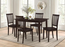Load image into Gallery viewer, Gomez 5-piece Rectangular Dining Table Set Cappuccino

