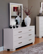 Load image into Gallery viewer, Jessica 6-drawer Dresser White
