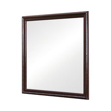 Load image into Gallery viewer, Louis Philippe Square Dresser Mirror Cappuccino
