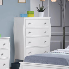 Load image into Gallery viewer, Dominique 4-drawer Chest Cream White
