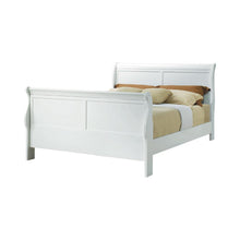 Load image into Gallery viewer, Louis Philippe Full Sleigh Panel Bed White
