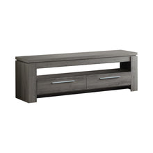 Load image into Gallery viewer, Elkton 2-drawer TV Console Weathered Grey
