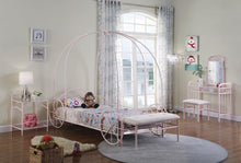Load image into Gallery viewer, Massi Twin Canopy Bed Powder Pink
